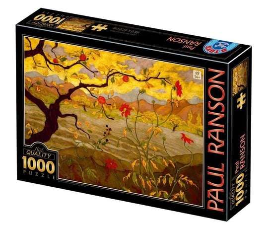 D-Toys, puzzle, Paul Ranson, Kwitnące drzewo jabłoni, 1000 el. D-Toys