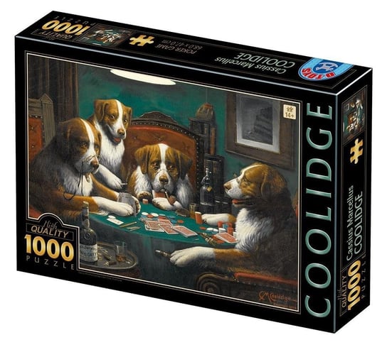 D-Toys, puzzle, Poker, 1000 el. D-Toys