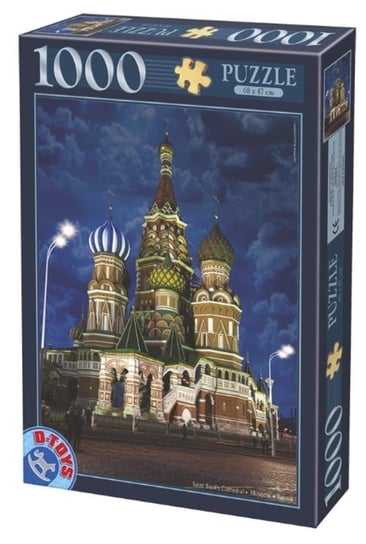 D-Toys, puzzle, Rosja, Moskwa-Bazylika, 1000 el. D-Toys