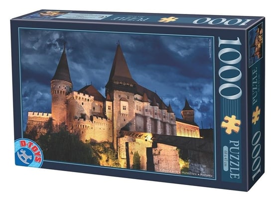 D-Toys, puzzle, Rumunia, Zamek Corvin nocą, 1000 el. D-Toys