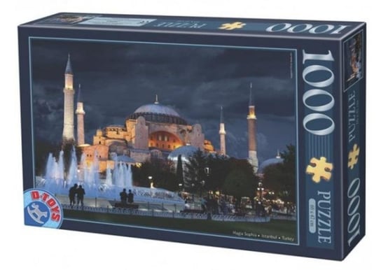 D-Toys, puzzle, Turcja, Istambuł-Hagia Sophia, 1000 el. D-Toys