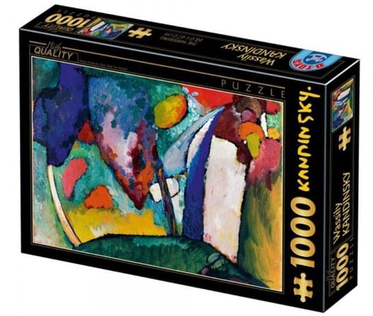 D-Toys, puzzle, Wassily Kandinsky, Wodospad, 1000 el. D-Toys