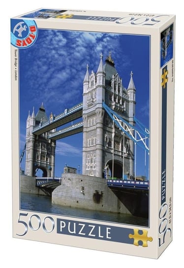 D-Toys, puzzle, Wielka Brytania, Tower Bridge, 500 el. D-Toys