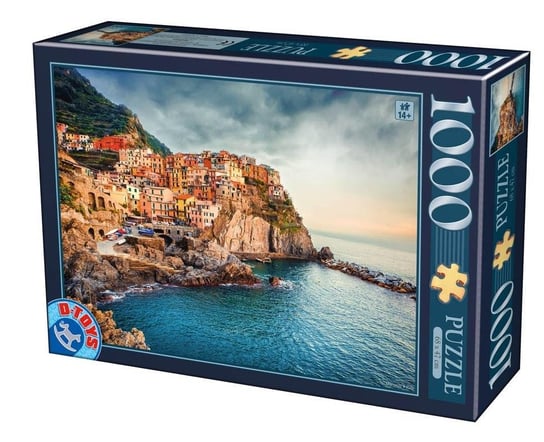 D-Toys, puzzle, Włochy, Cingue Terra-Manarola, 1000 el. D-Toys
