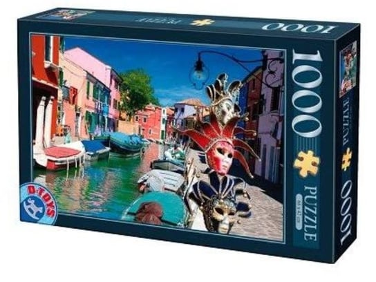 D-Toys, puzzle, Włochy, Wenecja, 1000 el. D-Toys