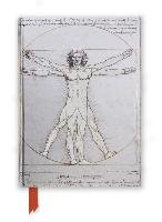 Da Vinci: Vitruvian Man (Foiled Journal) Flame Tree Stationery