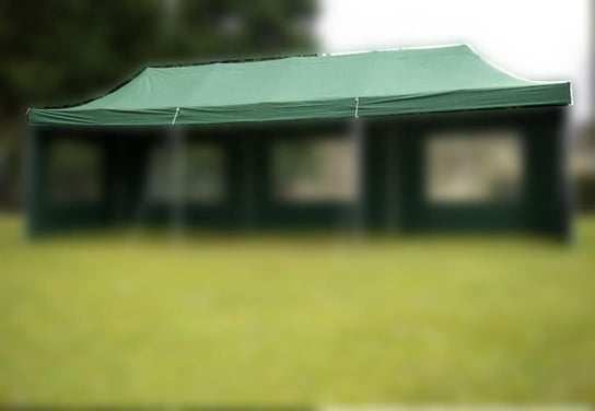 Dach zapasowy do namiotu składanego 3 x 9 m - zielony Garthen