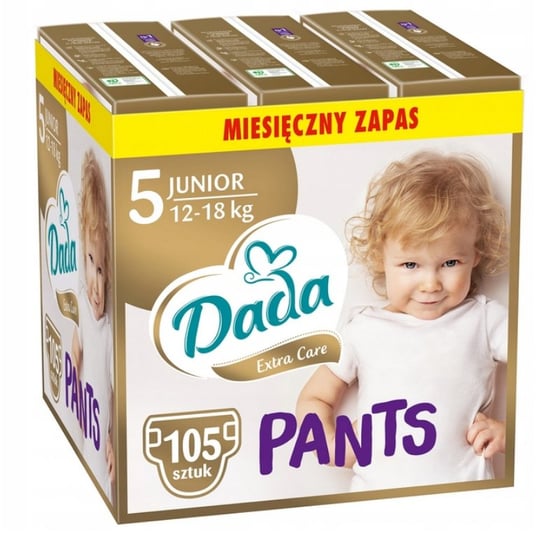 Dada Extra Care Pants, pieluchomajtki, 5 Junior, 105 Dada