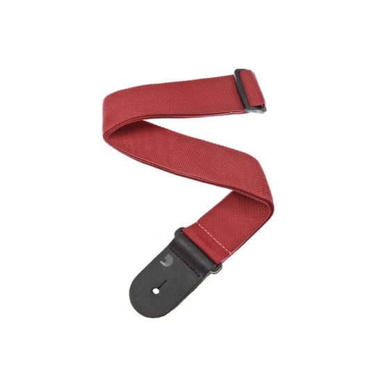 'DADDARIO POLYPROPYLENE GUITAR STRAP RED PASEK DADDARIO PWS101' D'Addario