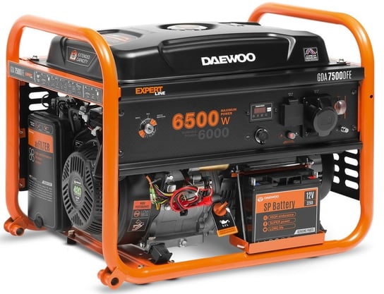 Daewoo, Agregat prądotwórczy 6,5 Kw AVR GDA7500 DFE LPG, 230 V Daewoo