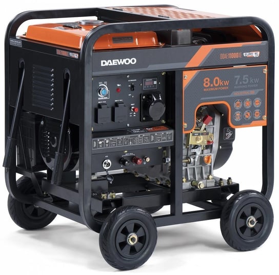 Daewoo Ddae 11000Xe Diesel Agregat Generator Prądotwórczy 2X16A, 1X32A Avr 18Km / 8Kw - Od Reki - Oficjalny Dystrybutor Daewoo