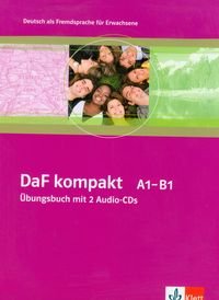 DaF kompakt A1-B1 Ubungsbuch mit 2 Audio-CDs Braun Birgit, Doubek Margit, Frater-Vogel Andrea