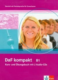 DaF kompakt B1 Kurs- und Ubungsbuch mit 2 Audio-CDs Sander Ilse, Braun Birgit, Doubek Margit