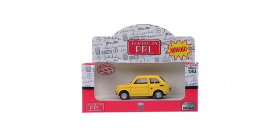 Daffi, model kolekcjonerski, pojazd PRL Fiat 126p, mix Daffi