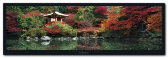 Daigo Shrine Kyoto plakat obraz 95x33cm Wizard+Genius
