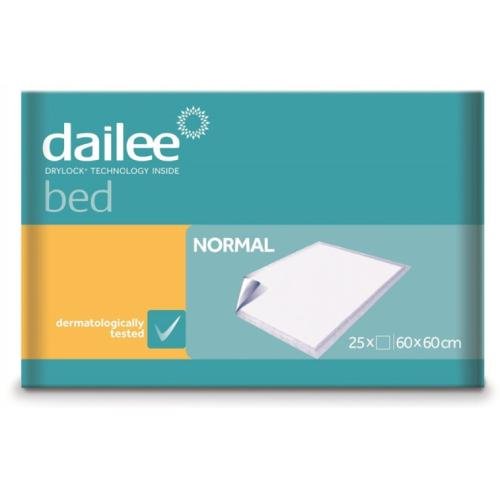 DAILEE Bed Podkłady higieniczne 60x60cm, 25szt. Dailee