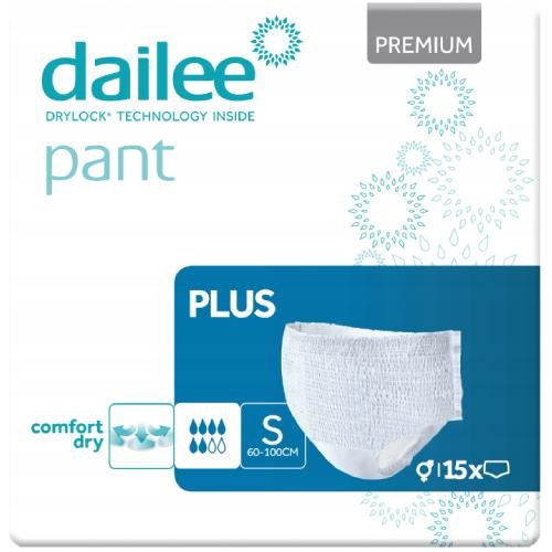 DAILEE Pant Premium Plus Majtki chłonne S, 15szt. Dailee