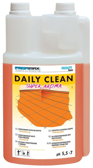 Daily Clean Super Aroma Owocowy Raj 1L  - Płyn Do Mycia Podłóg Lakma