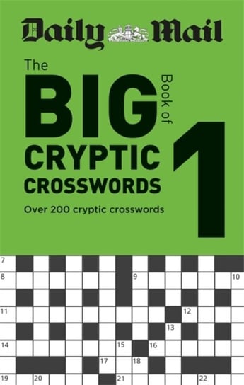 Daily Mail Big Book of Cryptic Crosswords Volume 1 Opracowanie zbiorowe