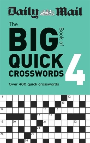 Daily Mail Big Book of Quick Crosswords Volume 4 Opracowanie zbiorowe