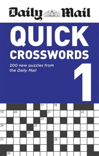 Daily Mail Quick Crosswords Volume 1 Opracowanie zbiorowe