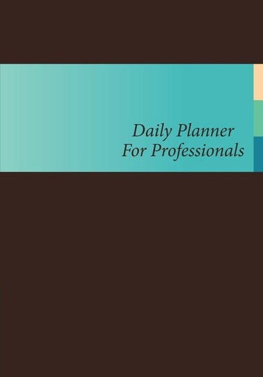 Daily Planner for Professionals Scott Colin