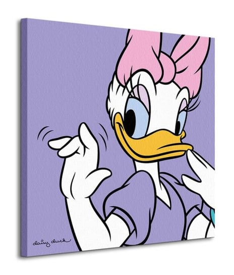 Daisy Duck Lilac - obraz na płótnie Pyramid International