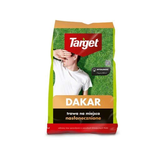 Dakar 5 kg nasiona trawy do trawników nasłonecznionych Target
