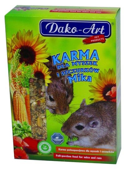 DAKO-ART MIKA Karma dla myszki i szczurka 500g Dako-art