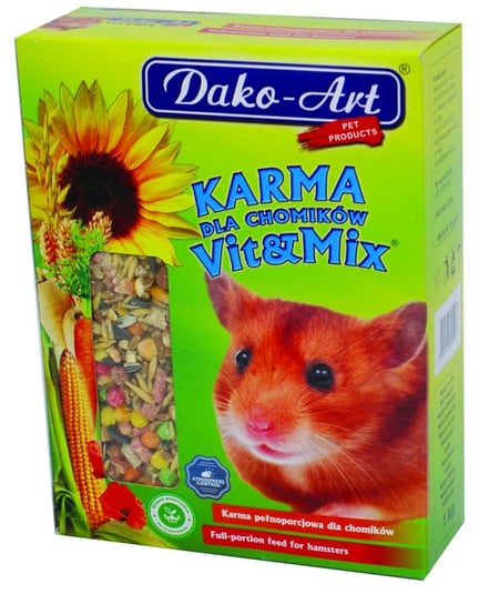 DAKO-ART VIT & MIX Karma dla chomika 1kg Dako-art