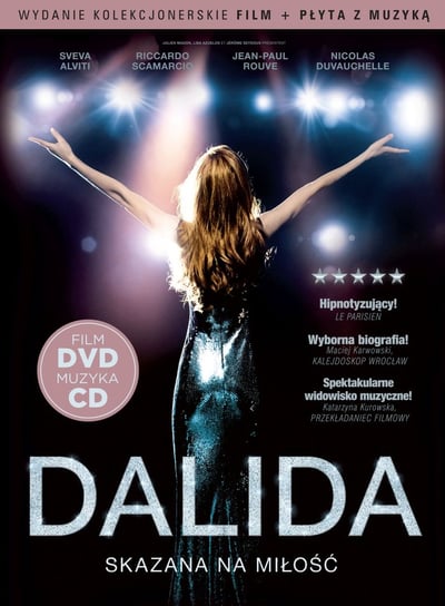 Dalida (wydanie z płytą CD - Best Of Dalida) Azuelos Lisa