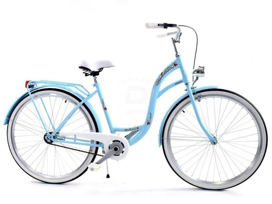 Dallas Bike, Rower miejski, Vanessa Antonio 28", niebieski 2021 DALLAS BIKE