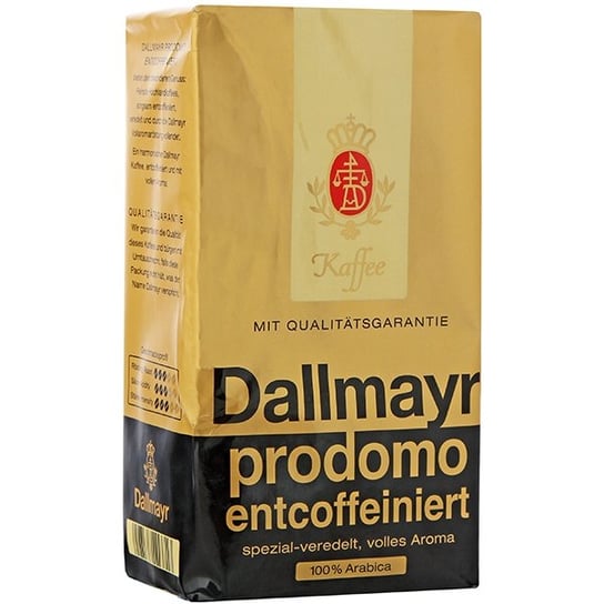 Dallmayr, bezkofeinowa kawa mielona Prodomo Entcoffeiniert, 500g Dallmayr