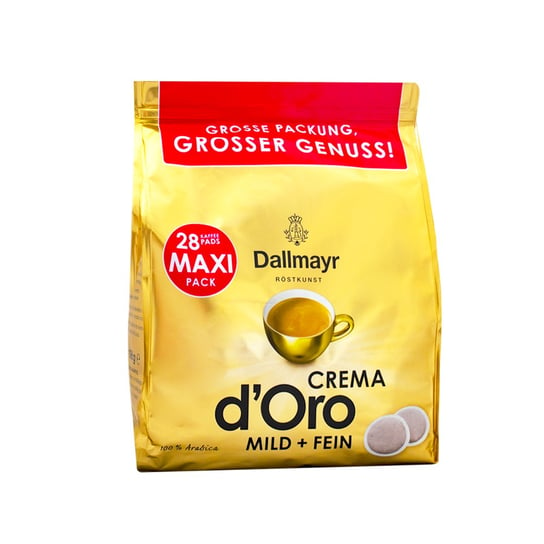 Dallmayr, kawa pady Crema d'Oro Mild & Fein, 28 sztuk Dallmayr