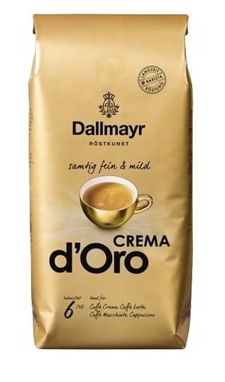 Dallmayr, kawa ziarnista Crema d'Oro, 1 kg Dallmayr