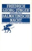 Dalmatinische Nacht Junger Friedrich Georg