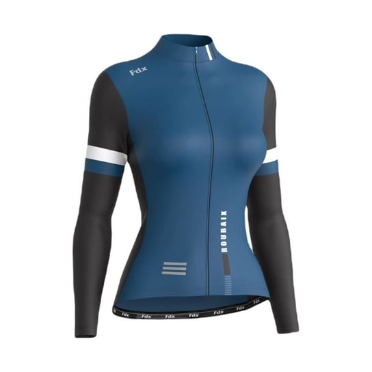 Damska Bluza sportowa Rowerowa Fdx Women'S Limited Roubaix Thermal Jersey | Blue - Rozmiar L FDX