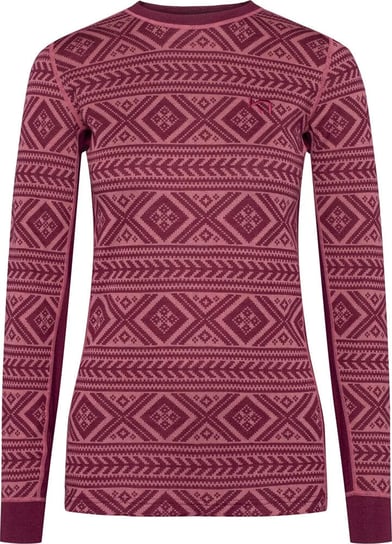 Damska bluzka termoaktywna Kari traa FLOKE LS 622596-ROUGE rouge rozmiar L Inna marka