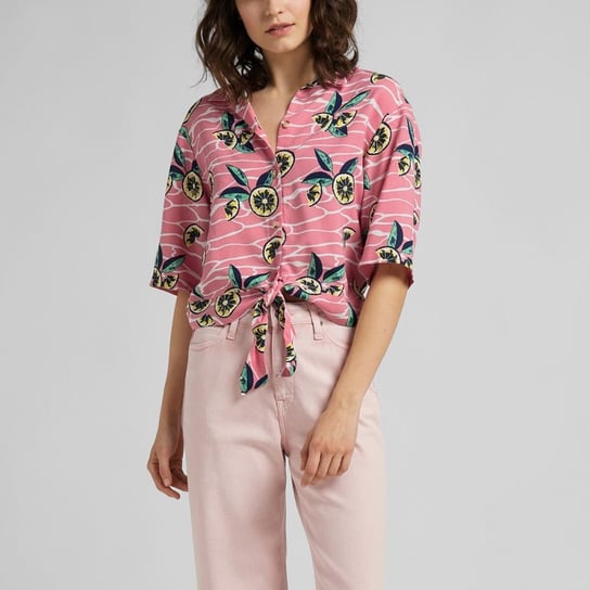 Damska Koszula Lee Knotted Resort Shirt Cherry Blossom L49Xzlqj-S LEE