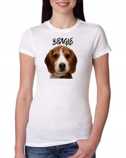 Damska Koszulka Beagle Pies Prezent S 0901 Inna marka