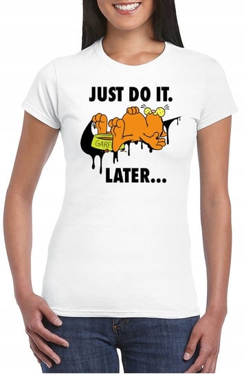 Damska Koszulka Garfield Just Do It L 0768 Inna marka