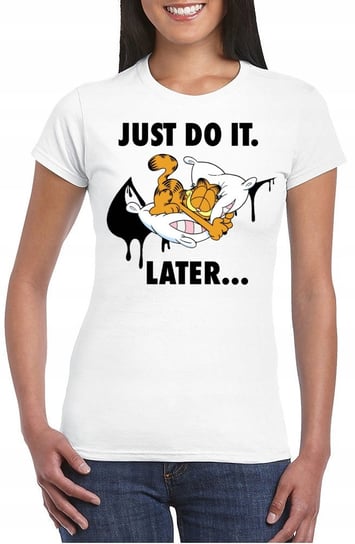 Damska Koszulka Garfield Just Do It M 0769 Inna marka