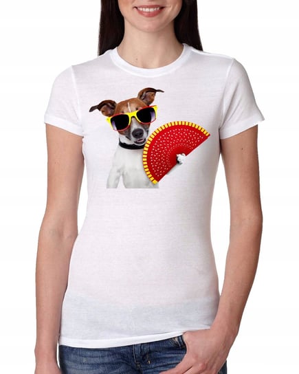 Damska Koszulka Jack Russell Terrier Pies S 0935 Inna marka