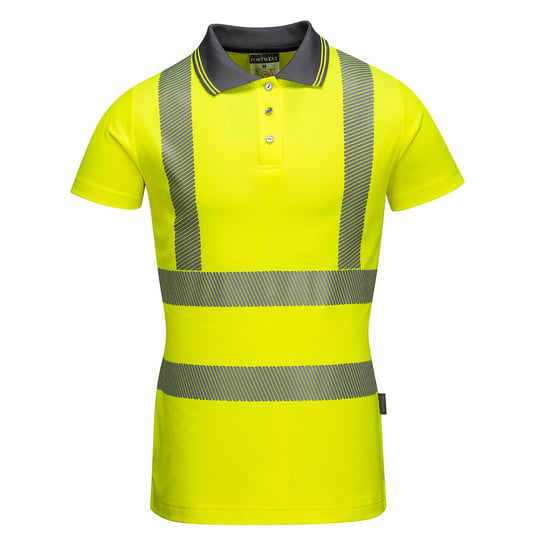 Damska koszulka ostrzegawcza polo PORTWEST Żółty M Portwest