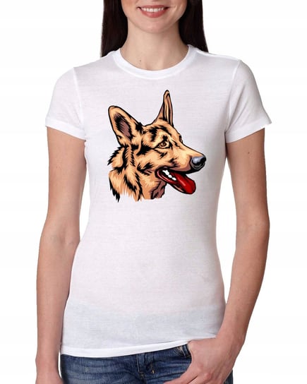 Damska Koszulka Owczarek Niemiecki Pies L 0949 Inna marka