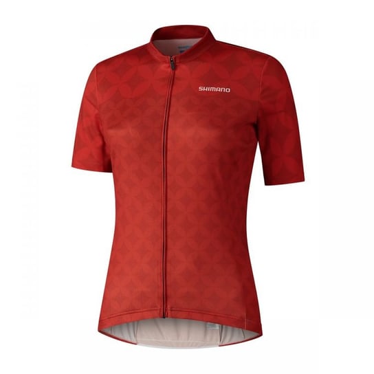 Damska Koszulka Rowerowa  Shimano Mizuki  Sports Sleeave Jersey | Red - Rozmiar S Shimano