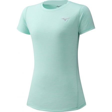 Damska koszulka z krótkim rękawkiem do biegania Mizuno Drylite Tee W | SURFSPRAY - Rozmiar XS Mizuno