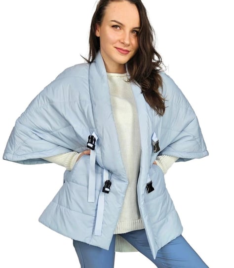 Damska kurtka płaszcz przejściowy peleruyna kimono ANNA Agrafka