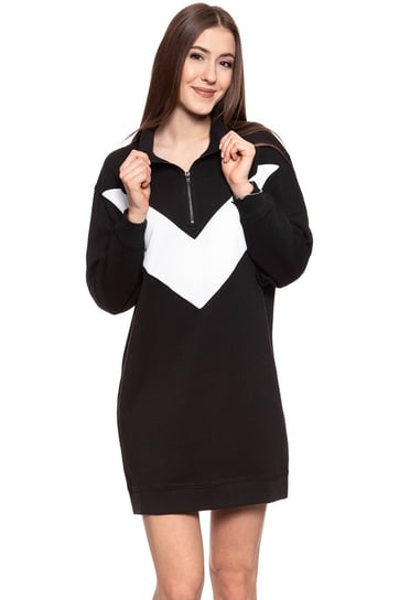 Damska Sukienka Wrangler Sweat Dress Black W9N3Hq100-Xs Wrangler