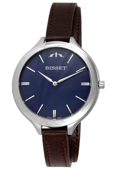 Damski klasyczny zegarek BISSET BSAE20 SIDE 03BX Długi pasek Bisset